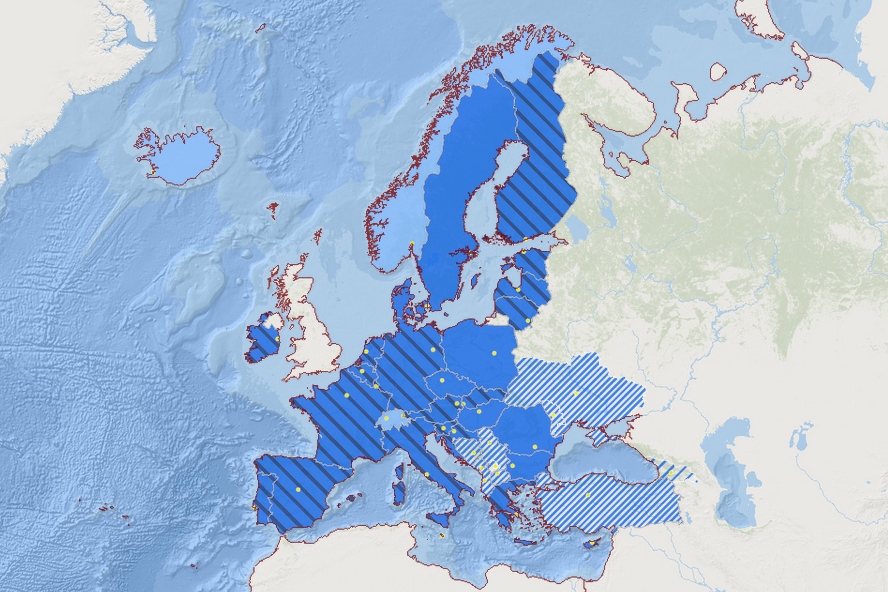 Arco iris Juramento Cerveza Atlas Europeo del Mar