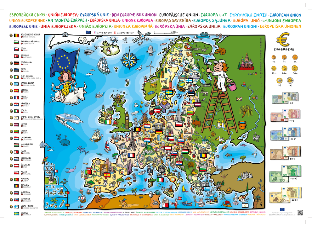 united in diversity map