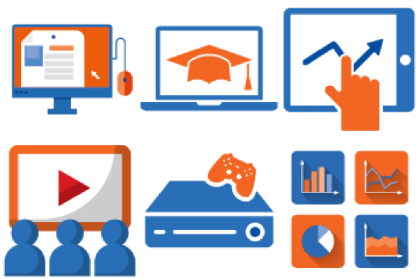 pictograms about education and statistics